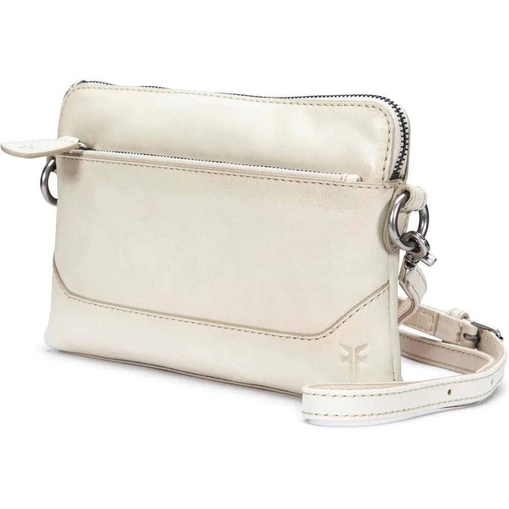 Leather Crossbody Wristlet Women's Small Organizer Credit Card Slot